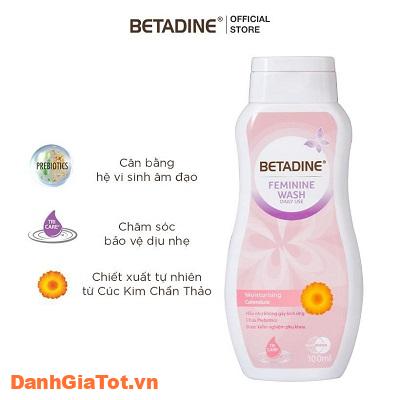 dung dịch vệ sinh phụ nữ betadine 5