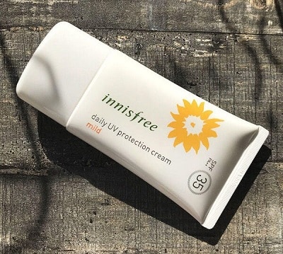 Kem chống nắng innisfree Daily protection cream Mild spf35 pa+++