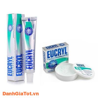 kem đánh răng eucryl 4