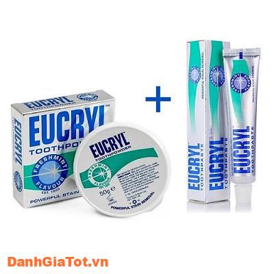 kem đánh răng eucryl 5