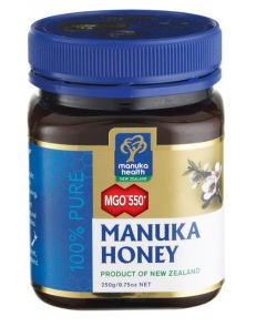 Manuka Health Mật ong Manuka – Chỉ số kháng khuẩn MGO 550+