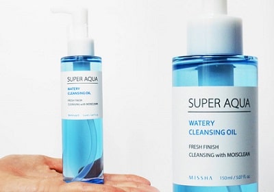 Nước tẩy trang Hàn Quốc cho da dầu Missha Super Aqua Fresh Cleansing Liquid