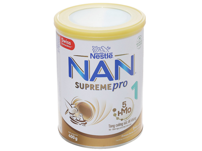 Sữa bột NAN Supreme là một trong những dòng sữa phù hợp cho bé dị ứng đạm bò, giá cả phải chăng phù hợp túi tiền của đại đa số gia đình Việt.