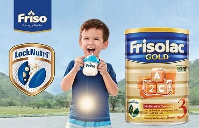 Sữa Frisolac Gold Pro số 3 dành cho trẻ từ 1 - 3 tuổi