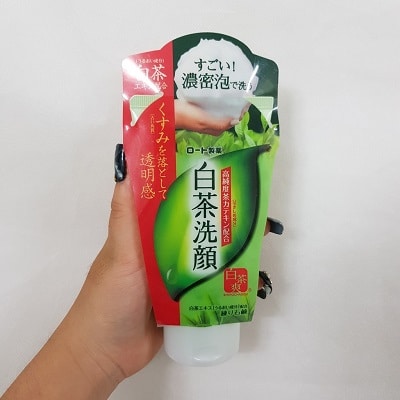 sữa rửa mặt rohto shirochasou green tea foam