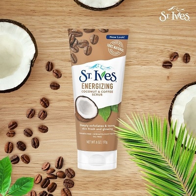 Sản phẩm sữa rửa mặt St.Ives Energizing Coconut And Coffee Face Scrub