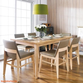 Top 10 Bộ bàn ăn 6 ghế đẹp, đẳng cấp phù hợp mọi không gian bếp