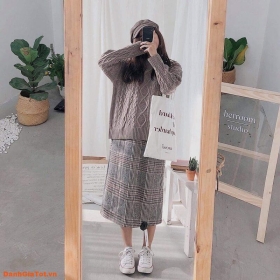 Top 8 mẹo phối đồ với chân váy dài cho nàng chuẩn Hàn Quốc