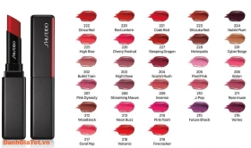 Top 6 màu son Shiseido đẹp, quyến rũ nhất dành cho phái đẹp
