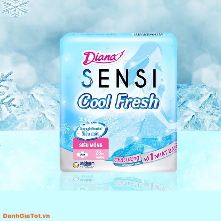 Băng vệ sinh Diana cool fresh có tốt không? Giá bao nhiêu?