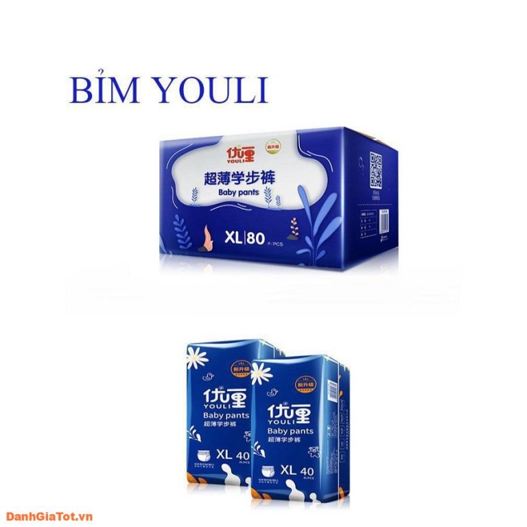 Bỉm Youli xuất xứ nội địa Trung có tốt không? Giá bao nhiêu?