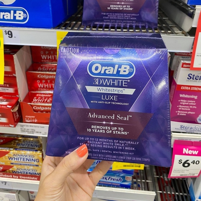 Miếng dán trắng răng Oral B thực sự tốt không? Giá bao nhiêu?