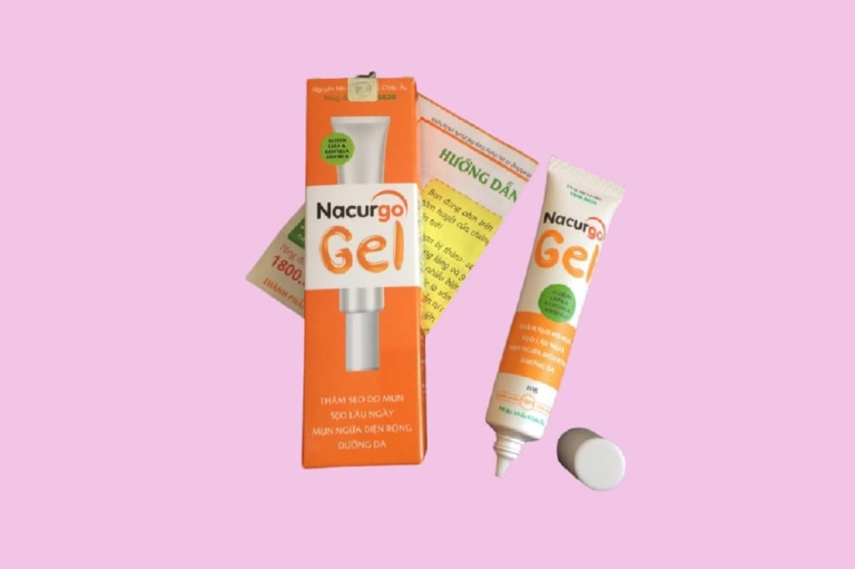 [Review] Nacurgo Gel Trị Mụn, Trị Thâm Sẹo Có Tốt Không?