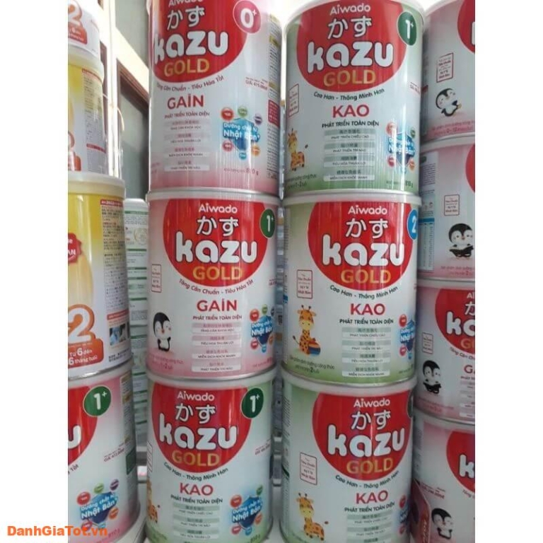 [Review] Sữa Kazu Gold của Nhật có tốt không? Có mấy loại?