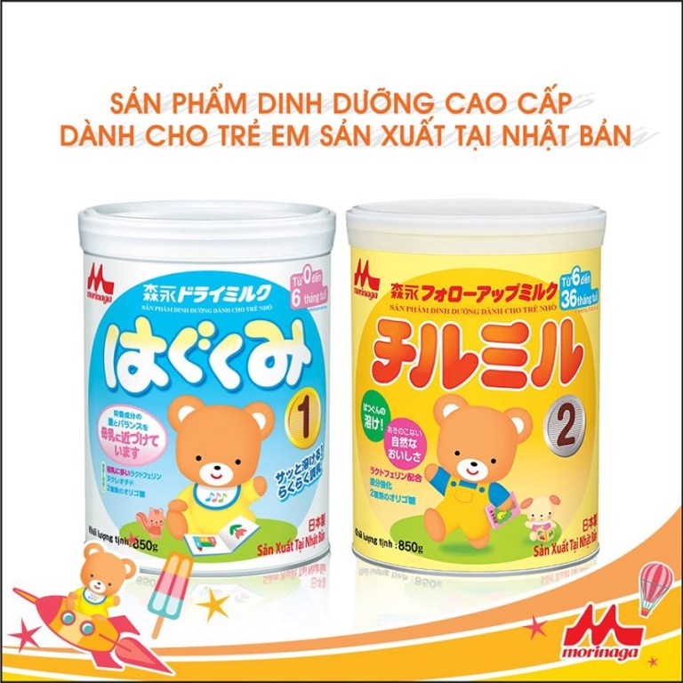 Sữa Morinaga có tốt không? Review chi tiết nhất từng loại