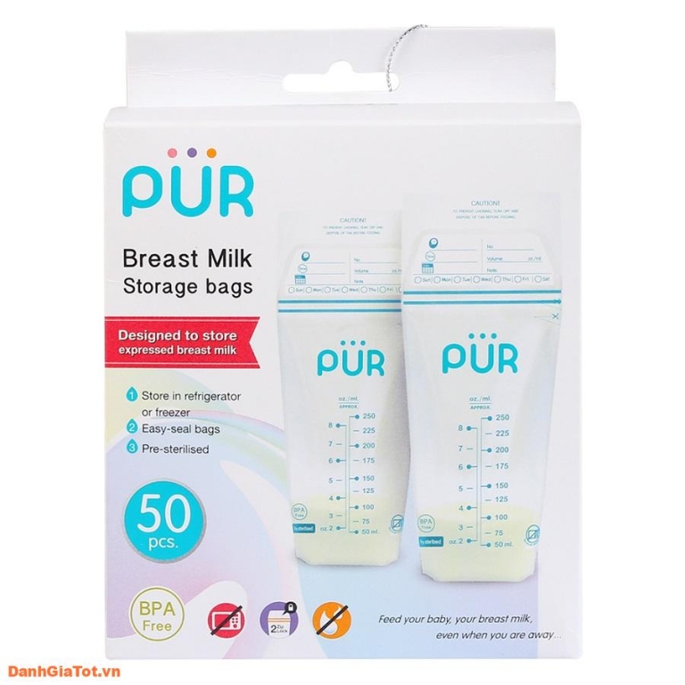[Review] Túi trữ sữa Pur có thực sự tốt và nên mua không?