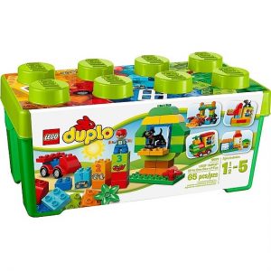 Lego Duplo thùng gạch xanh